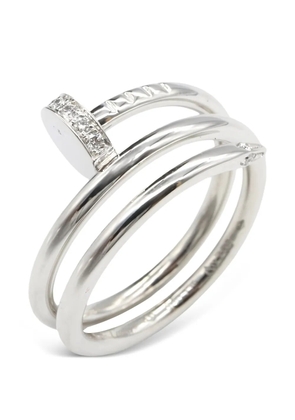 Cartier 2010s Juste un Clou diamond ring - Silver