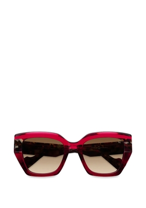 Etnia Barcelona Mambo geometric sunglasses - Red