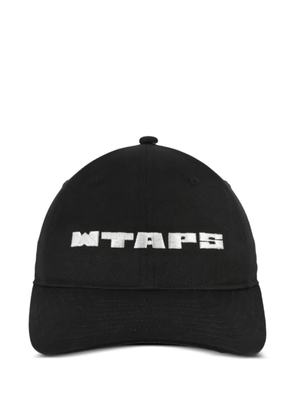 WTAPS T-6M 03 front-logo cap - Black
