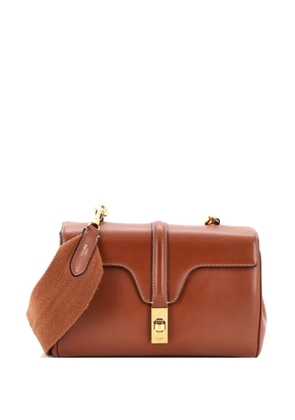 Celine Pre-Owned Soft 16 Bag Smooth Calfskin Teen shoulder bag - Brown