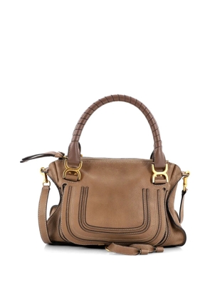 Chloé Pre-Owned Marcie Leather Medium satchel - Brown