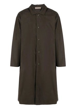 FEAR OF GOD ESSENTIALS cotton long coat - Black
