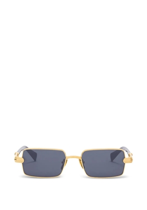 Balmain Eyewear rectangle-frame sunglasses - Gold