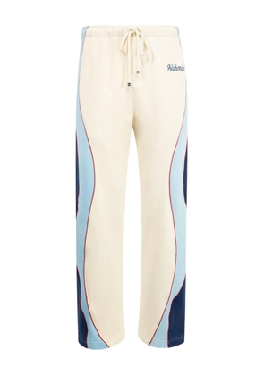 Nahmias Ollie drawstring panelled sweatpants - Neutrals
