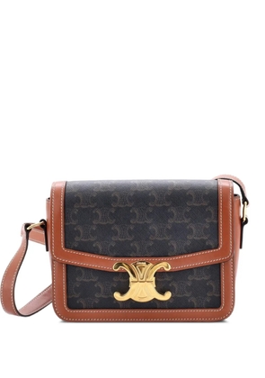 Celine Pre-Owned Triomphe Triomphe Coated Canvas Teen shoulder bag - Brown