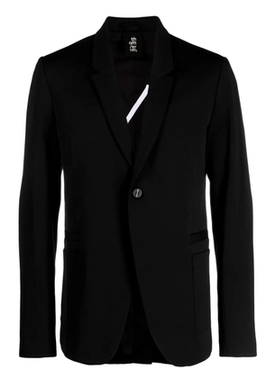 Thom Krom long-sleeved single-breasted blazer - Black