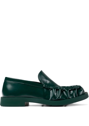 CamperLab Mil 1978 leather loafers - Green