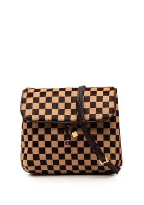 Louis Vuitton Pre-Owned 2000 Damier Sauvage Gazelle crossbody bag - Brown