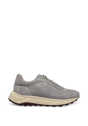 Henderson Baracco Sirio perforated lace-up sneakers - Grey