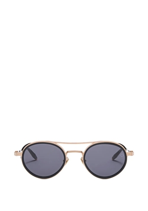 Akoni Astria round-frame sunglasses - Black