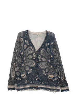 R13 bandana button knitwear - Blue