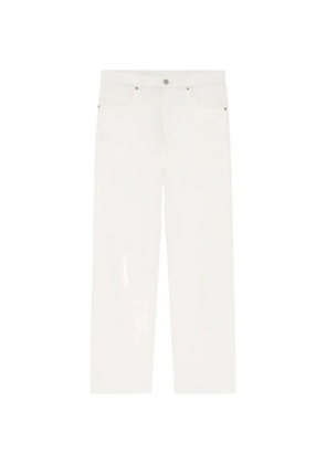 Drôle De Monsieur cotton straight jeans - White