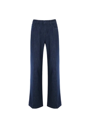 L'Agence Clayton high-waisted wide-leg jeans - Blue