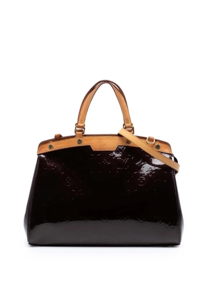 Louis Vuitton Pre-Owned 2000-2020 Monogram Vernis Brea MM satchel - Purple
