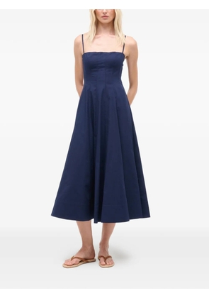 STAUD Wylie midi dress - Blue
