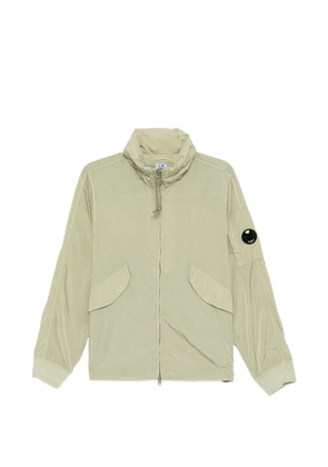 C.P. Company sleeve patch hooded jacket - Green
