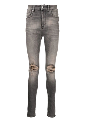 Represent ripped-detail skinny jeans - Black