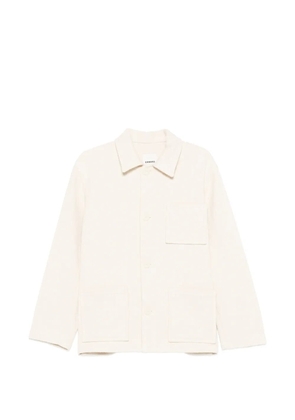 SANDRO chest-pocket shirt jacket - Neutrals