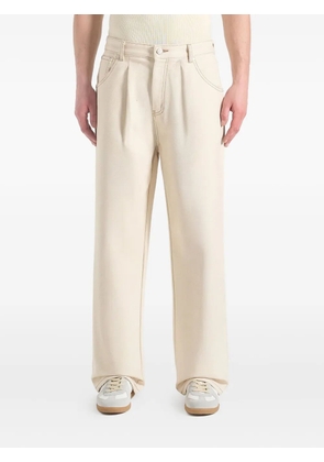 Manière De Voir Arnault boucle pleated jeans - Neutrals