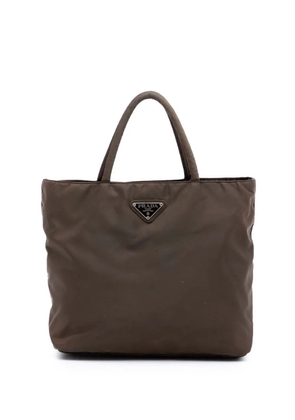 Prada Pre-Owned 2000-2013 Tessuto tote bag - Brown