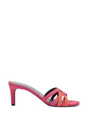 Furla Essential crossover-strap sandals - Pink