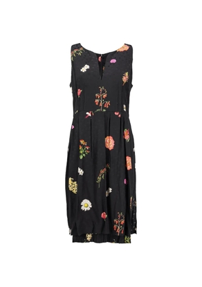 Andrè Laug Vintage V-neck dress - Black