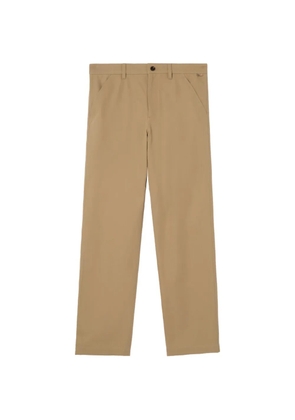 Burberry cotton twill chinos - Neutrals