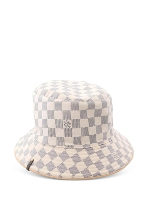 Louis Vuitton Pre-Owned 2020 Damier Ebène cotton hat - Neutrals