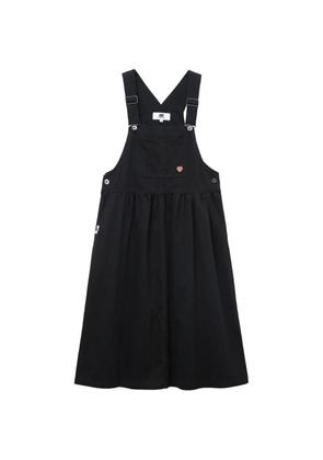 CHOCOOLATE heart-appliqué dress - Black