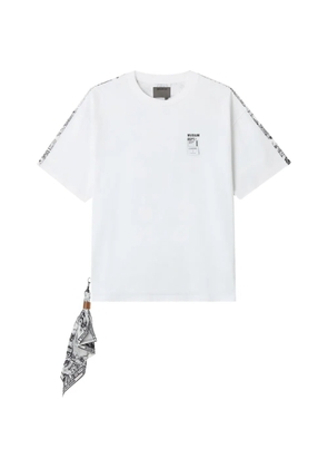 Musium Div. bandana scarf T-shirt - White