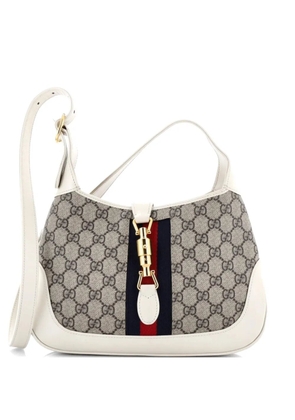 Gucci Pre-Owned Jackie 1961 GG Coated Canvas Small hobo bag - Brown