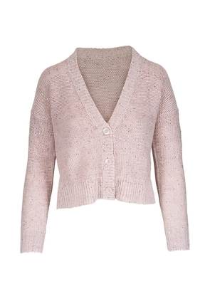 Kinross Cashmere button-front cardigan - Pink