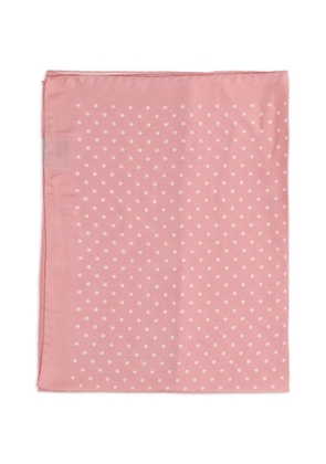 Destin polka-dot scarf - Pink