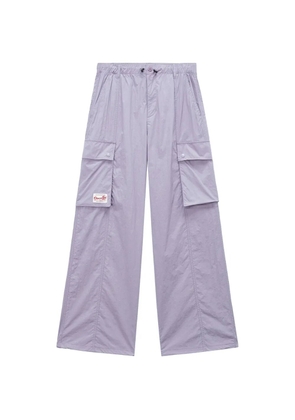 CHOCOOLATE wide-leg cargo trousers - Purple