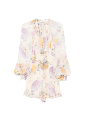 ZIMMERMANN Luna playsuit - Neutrals