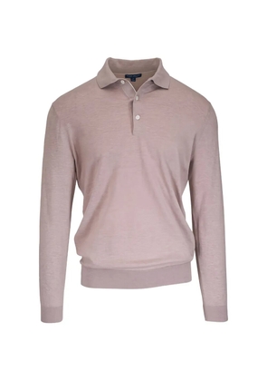 Peter Millar long-sleeve polo shirt - Neutrals