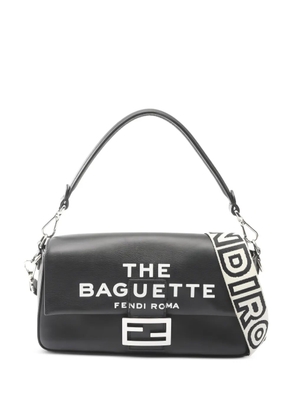 Fendi Pre-Owned x Marc Jacobs Mamma Baguette leather tote bag - Black