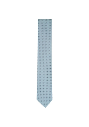 Canali patterned tie - Blue