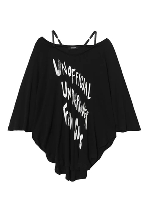 Undercover strap pullover - Black