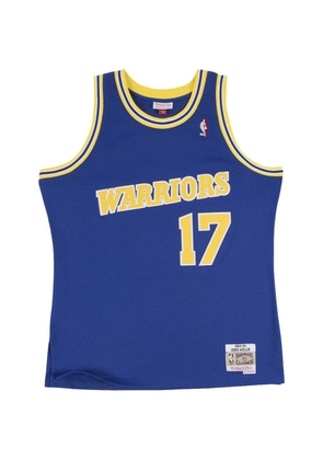 Mitchell & Ness contrast-trim tank top - Blue