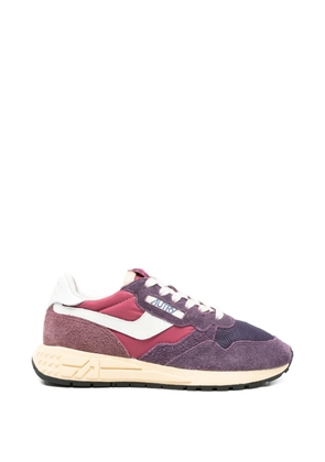Autry suede logo sneakers - Purple