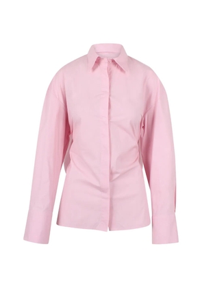 Federica Tosi tie-detail shirt - Pink