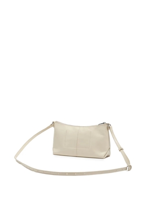 Bimba y Lola zip leather mini bag - Neutrals