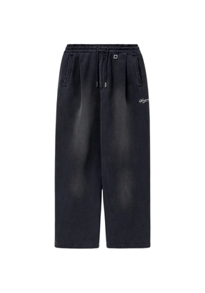 Wooyoungmi wide-leg drawstring trousers - Blue