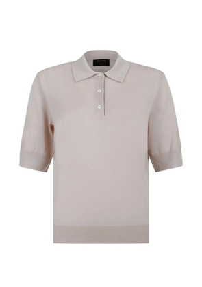 Gran Sasso button polo shirt - Neutrals