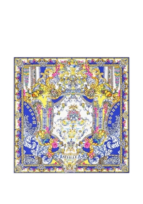 Camilla España Nirvana square scarf - Blue