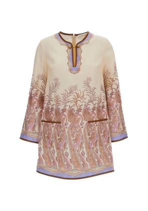 ZIMMERMANN Alchemy tunic dress - Neutrals
