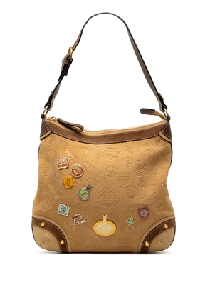 Loewe Pre-Owned 2006 Suede Fiel A La Piel shoulder bag - Brown