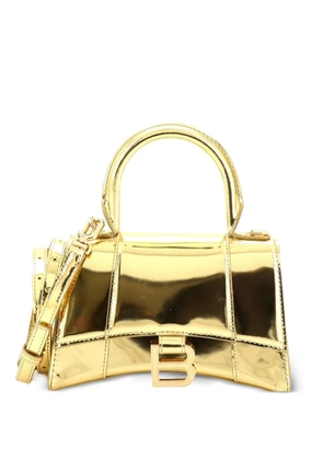 Balenciaga Pre-Owned Hourglass Top Handle Bag Leather XS crossbody bag - Gold