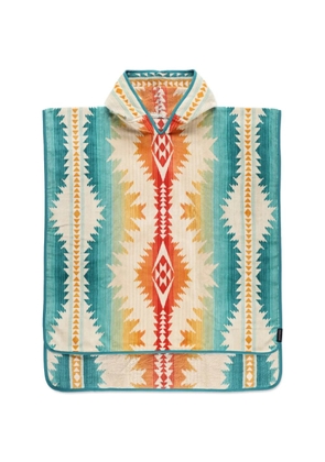 Pendleton hooded patterned towel-chief - Neutrals